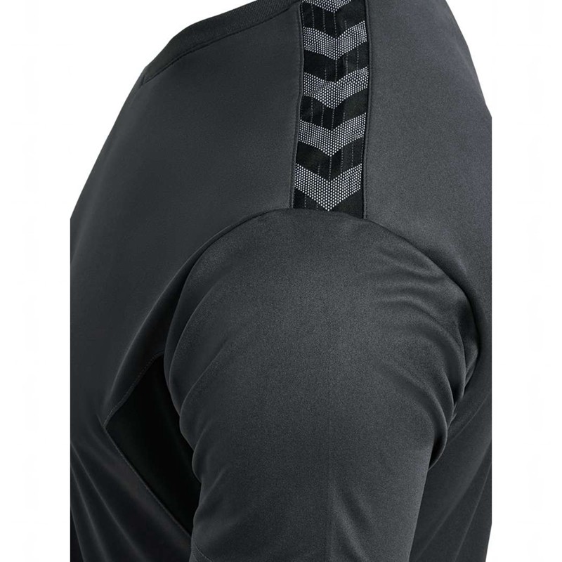 Hummel Authentic Pl S/S Trikot Herren Schwarz | 293441-387