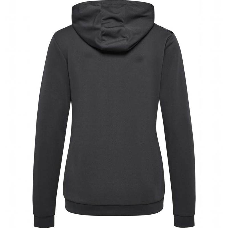 Hummel Authentic Pl Zip Hoodie Damen Schwarz | 292518-741