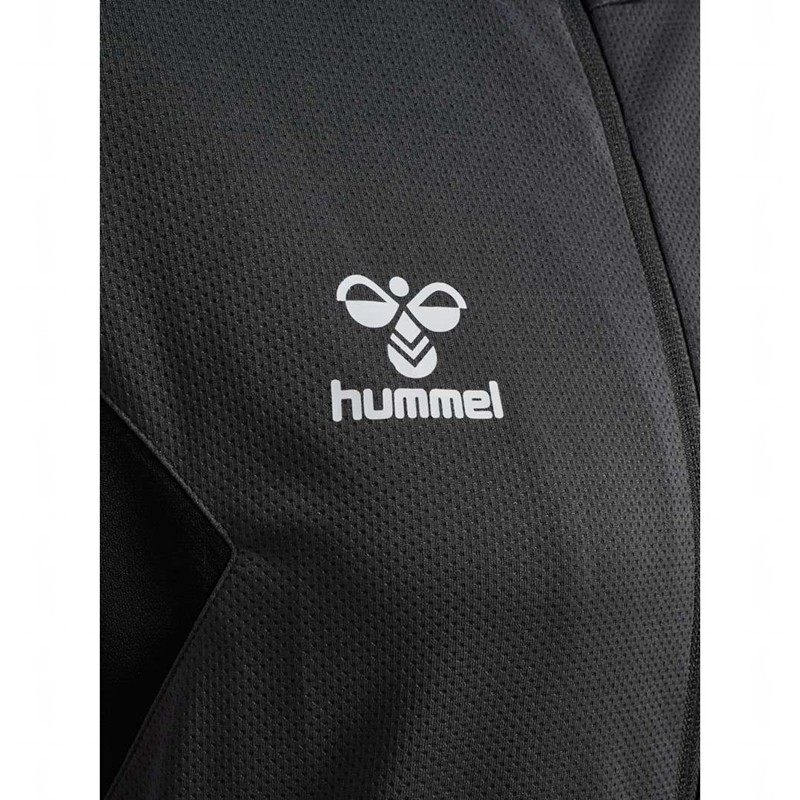 Hummel Authentic Pl Zip Hoodie Damen Schwarz | 292518-741