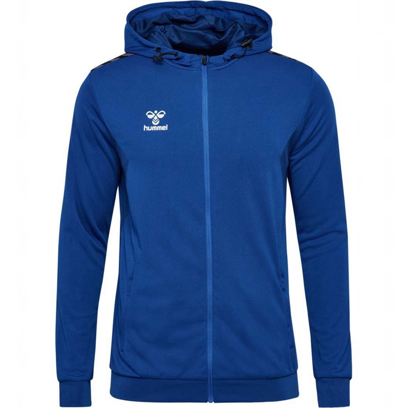 Hummel Authentic Pl Zip Hoodie Herren Blau | 831755-689
