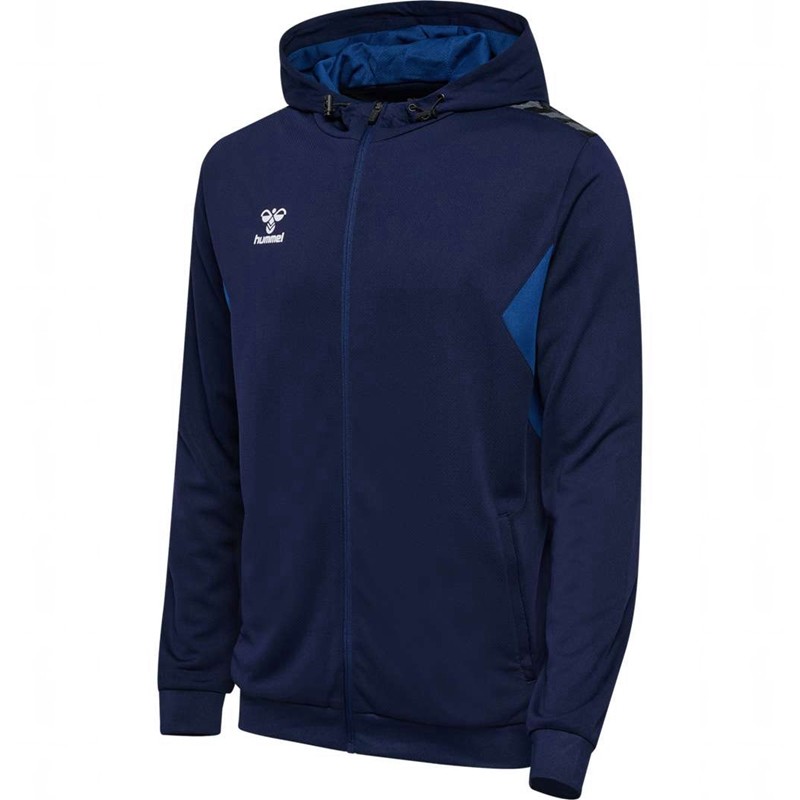 Hummel Authentic Pl Zip Hoodie Herren Navy | 169638-585