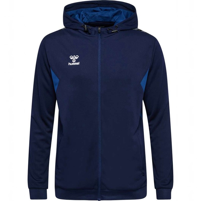 Hummel Authentic Pl Zip Hoodie Herren Navy | 169638-585
