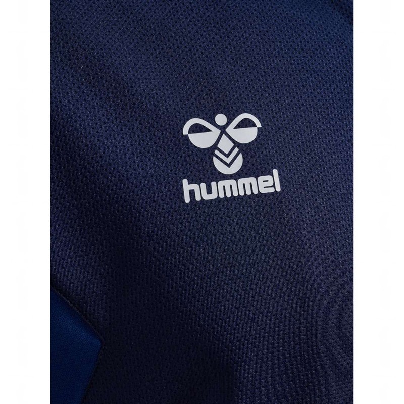 Hummel Authentic Pl Zip Hoodie Herren Navy | 169638-585