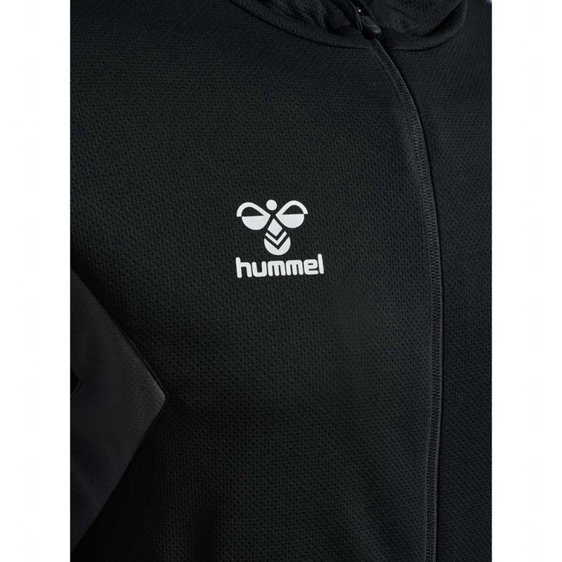 Hummel Authentic Pl Zip Hoodie Herren Schwarz | 149042-042