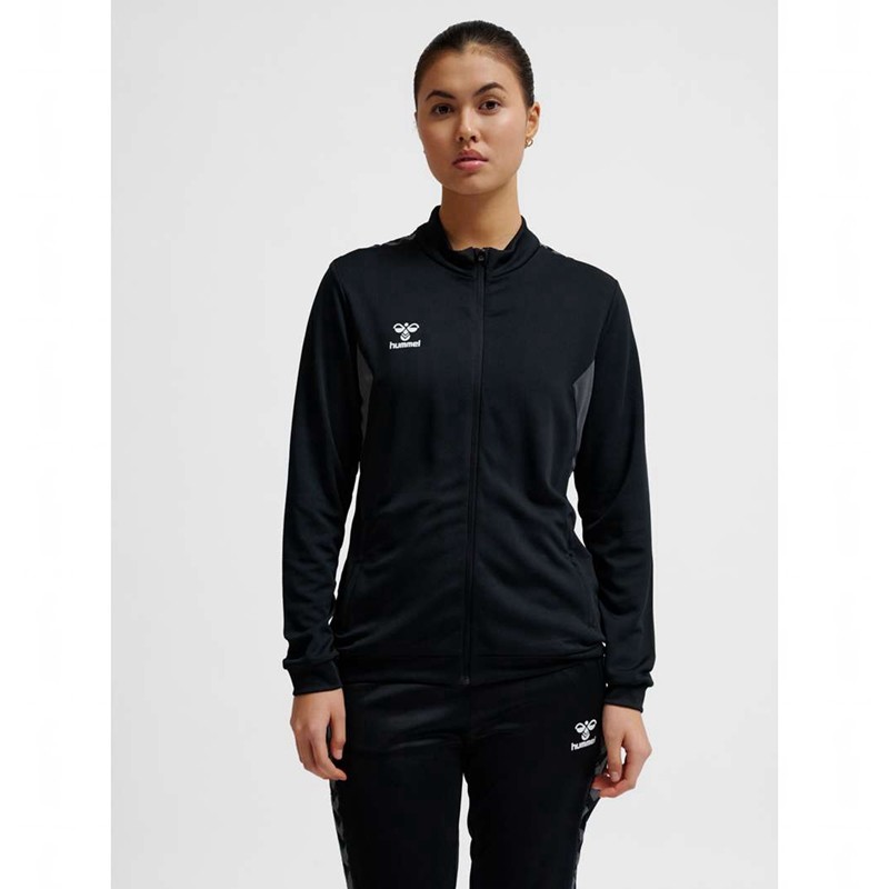 Hummel Authentic Pl Zip Jacken Damen Schwarz | 684794-387