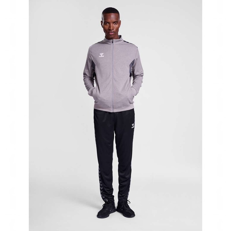 Hummel Authentic Pl Zip Jacken Herren Grau | 493858-446