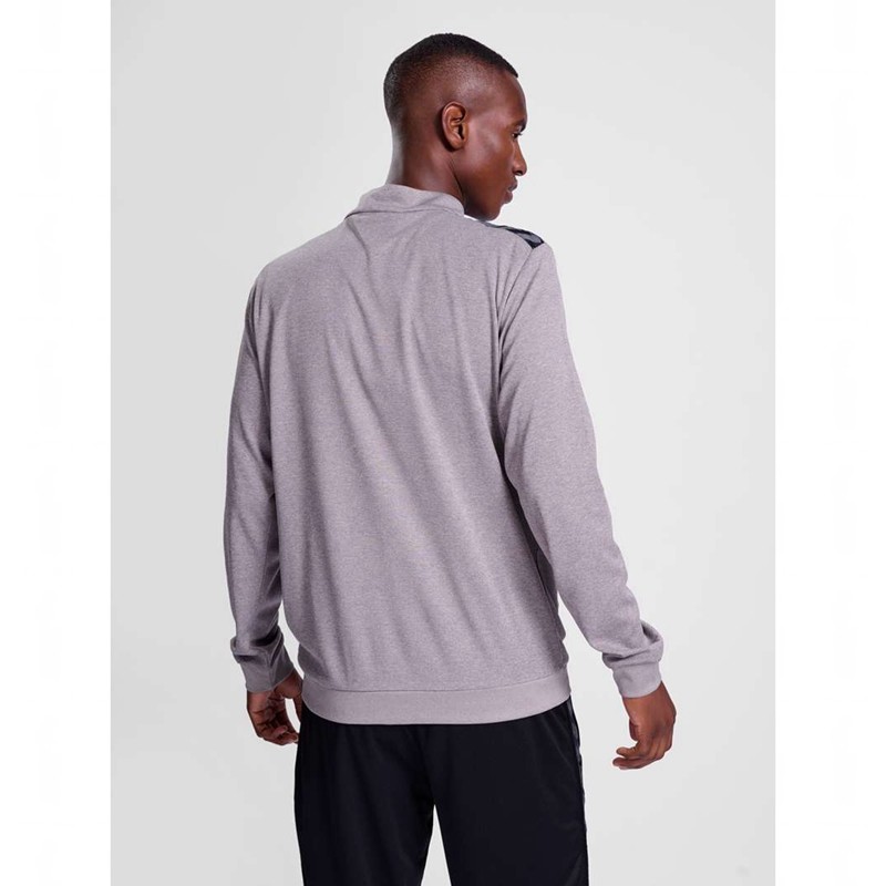 Hummel Authentic Pl Zip Jacken Herren Grau | 493858-446