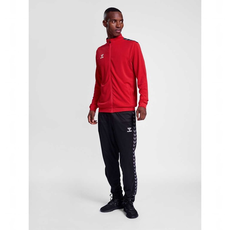Hummel Authentic Pl Zip Jacken Herren Rot | 157918-598