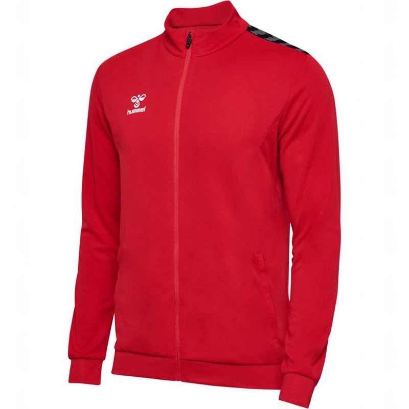 Hummel Authentic Pl Zip Jacken Herren Rot | 157918-598