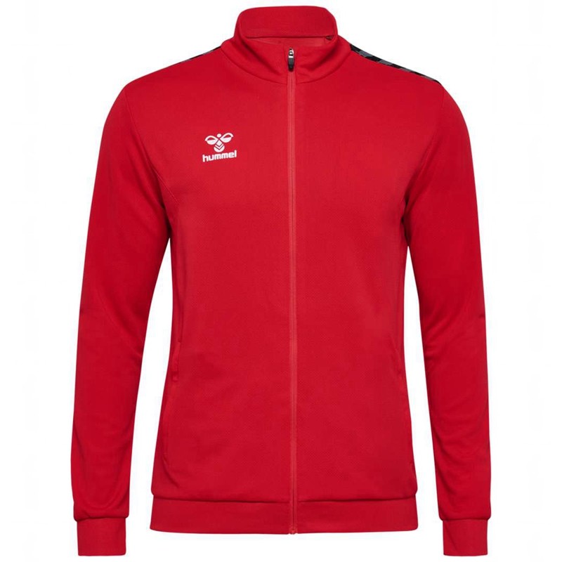 Hummel Authentic Pl Zip Jacken Herren Rot | 157918-598