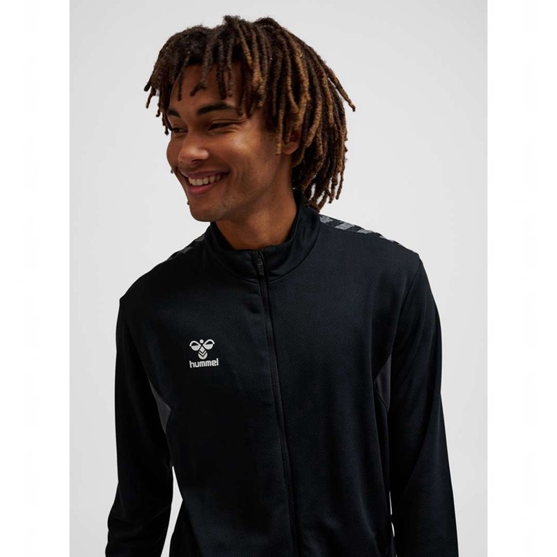Hummel Authentic Pl Zip Jacken Herren Schwarz | 145554-402