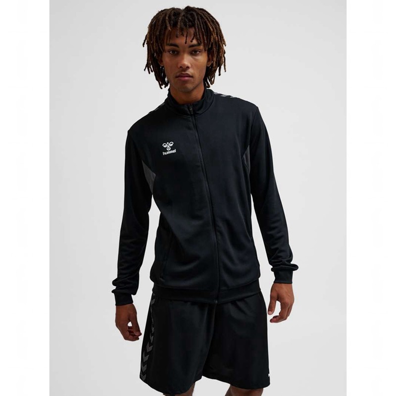 Hummel Authentic Pl Zip Jacken Herren Schwarz | 145554-402