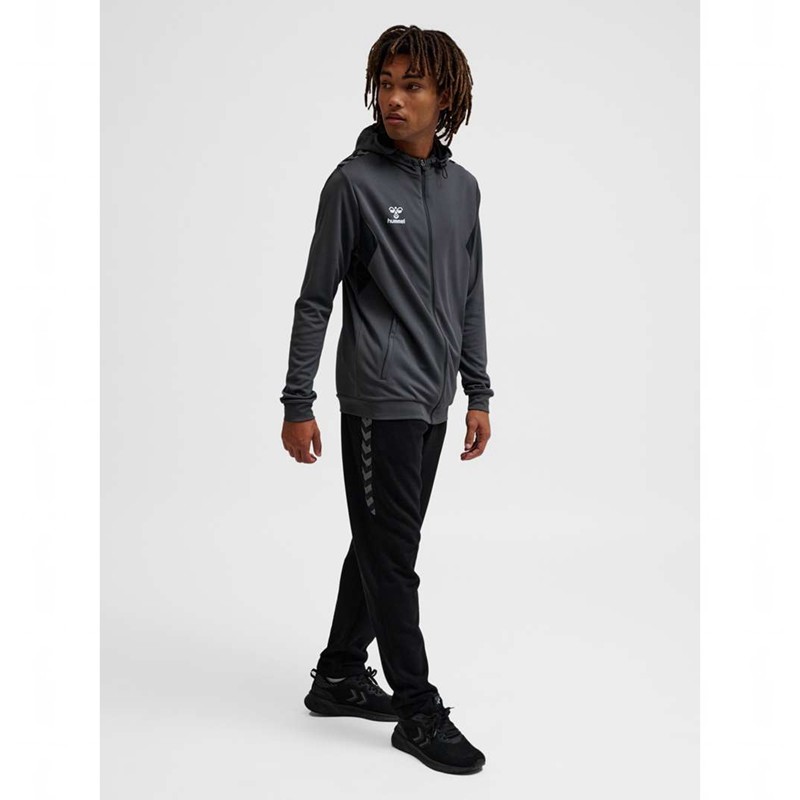 Hummel Authentic Pl Zip Sneakers Herren Grau | 860814-196