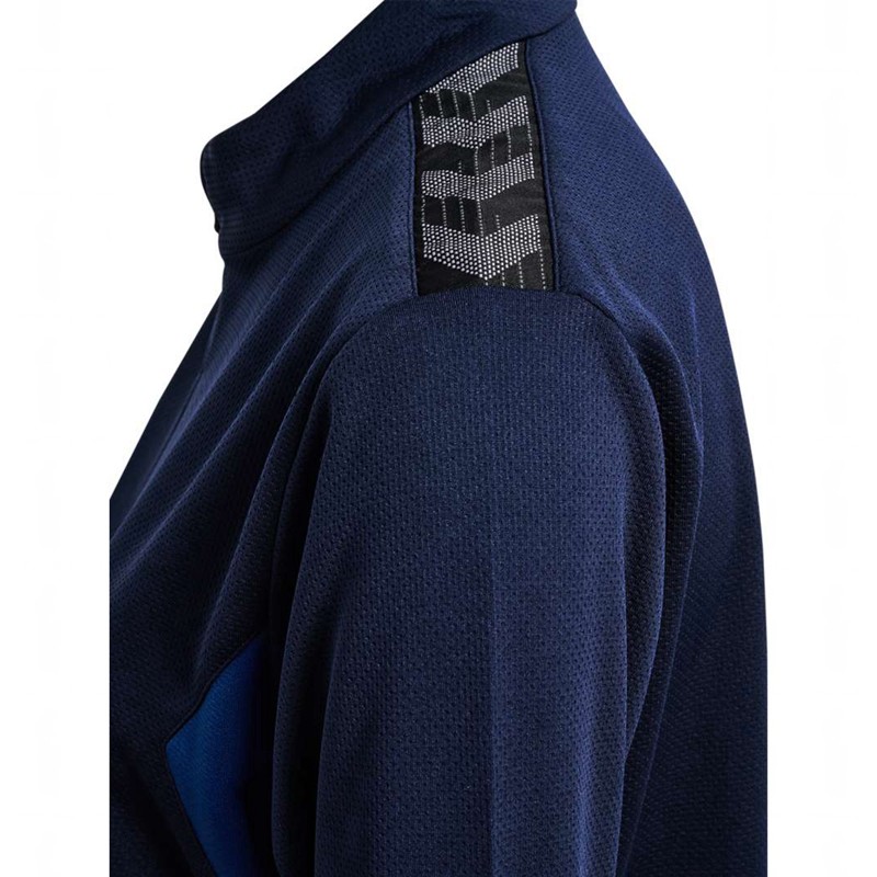 Hummel Authentic Pl Zip Sweatshirts Damen Navy | 566492-970
