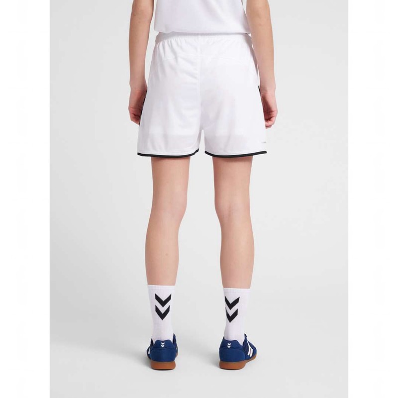 Hummel Authentic Poly Kurze Hose Damen Weiß | 951692-573