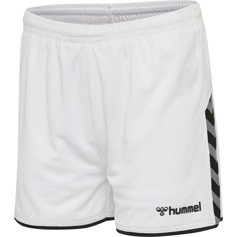 Hummel Authentic Poly Kurze Hose Damen Weiß | 951692-573