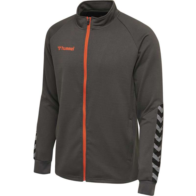 Hummel Authentic Poly Zip Jacken Herren Schokolade | 229931-143
