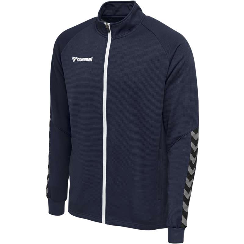 Hummel Authentic Poly Zip Jacken Herren Navy | 925727-678