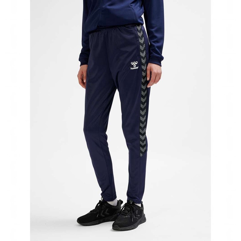 Hummel Authentic Training Hose Damen Navy | 633524-254