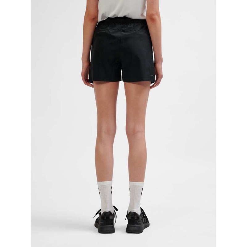 Hummel Authentic Woven Kurze Hose Damen Schwarz | 129872-982