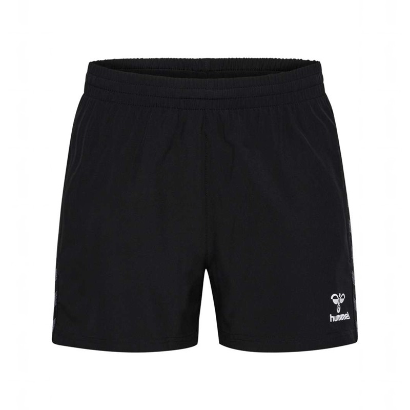Hummel Authentic Woven Kurze Hose Damen Schwarz | 129872-982
