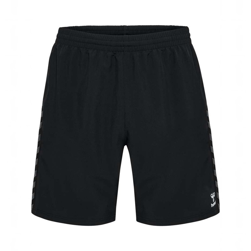 Hummel Authentic Woven Kurze Hose Herren Schwarz | 712452-318