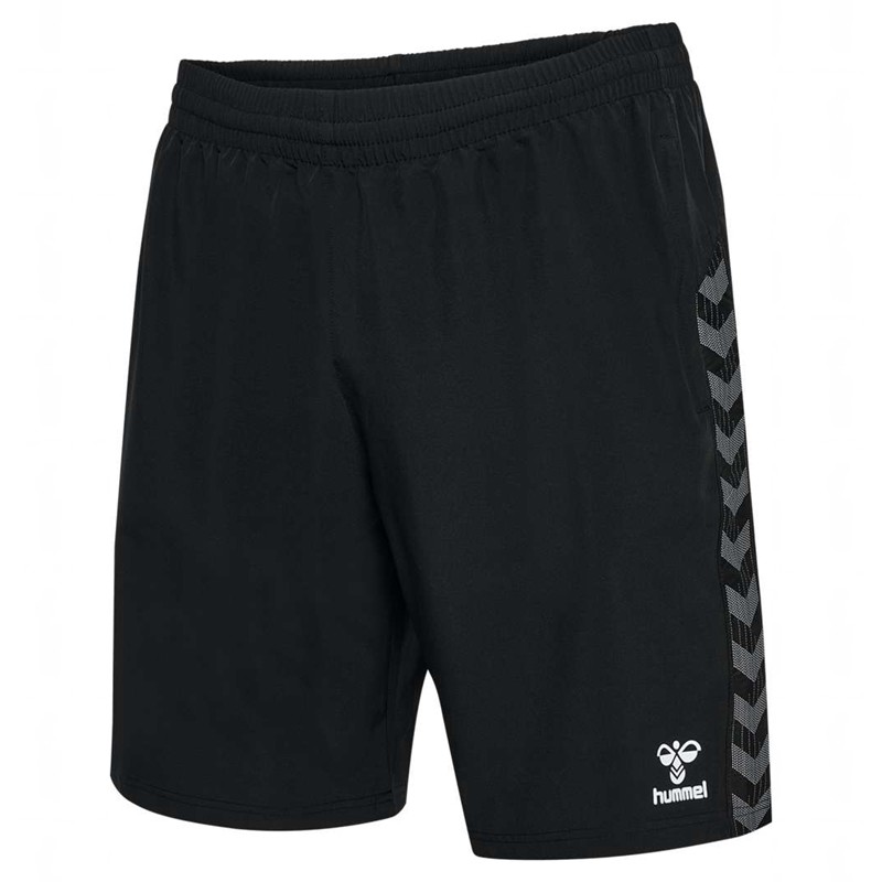 Hummel Authentic Woven Kurze Hose Herren Schwarz | 712452-318
