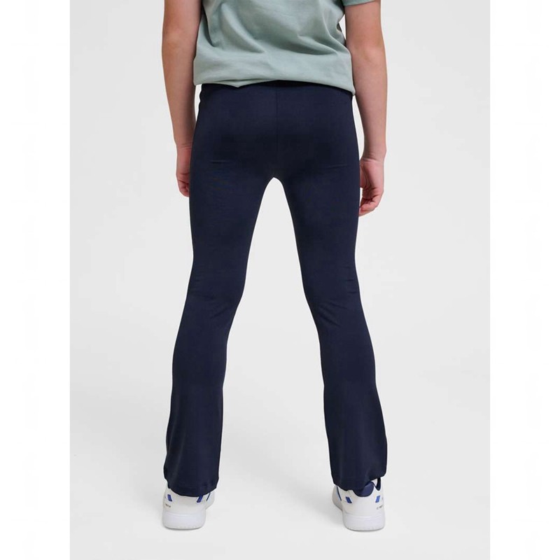 Hummel Aya High Rise Flare Strumpfhose Kinder Navy | 690165-918