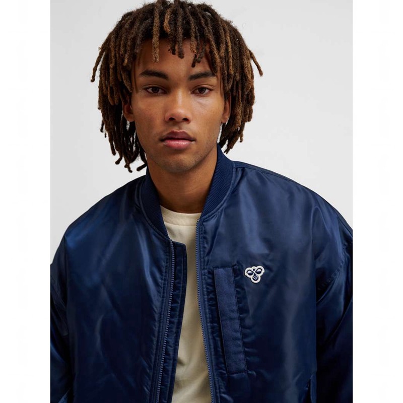 Hummel Baseball Bee Hoodie Herren Navy | 442982-046