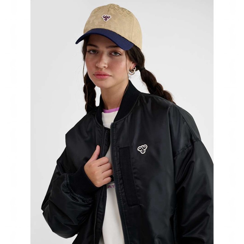 Hummel Baseball Bee Jacken Damen Schwarz | 468987-188