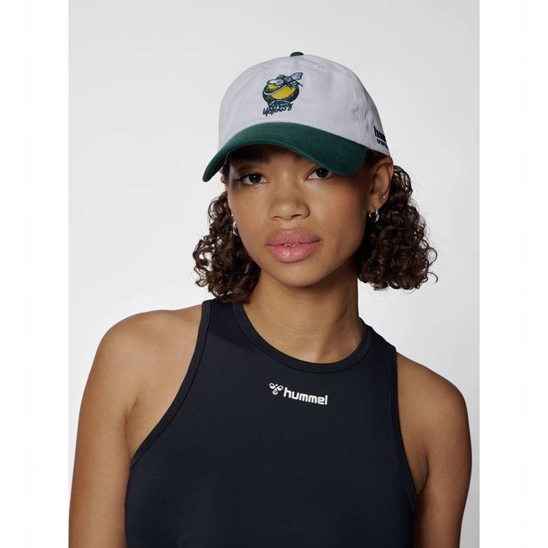 Hummel Baseball Wrong Yellow Kappen Damen Weiß | 308279-545