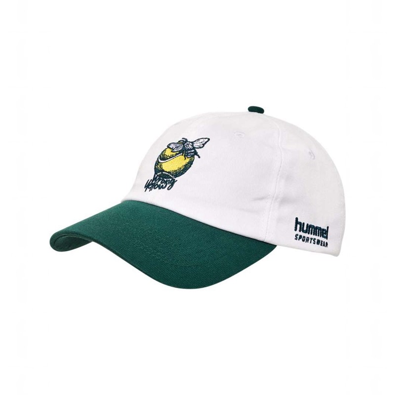 Hummel Baseball Wrong Yellow Kappen Damen Weiß | 308279-545