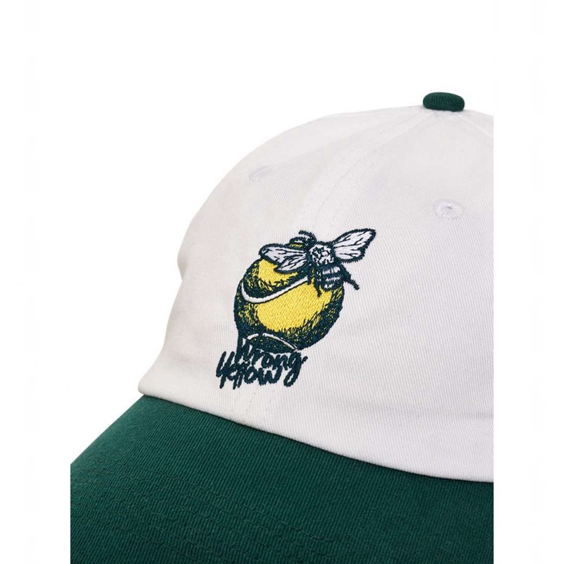 Hummel Baseball Wrong Yellow Kappen Damen Weiß | 308279-545