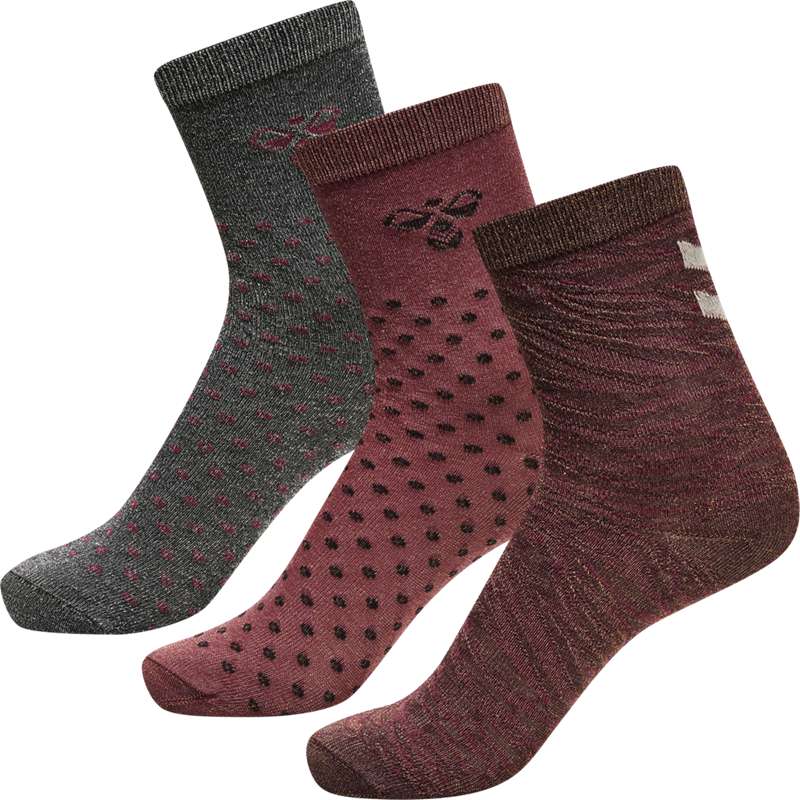 Hummel Beta 3-pack Socken Kinder Fuchsie | 246355-706