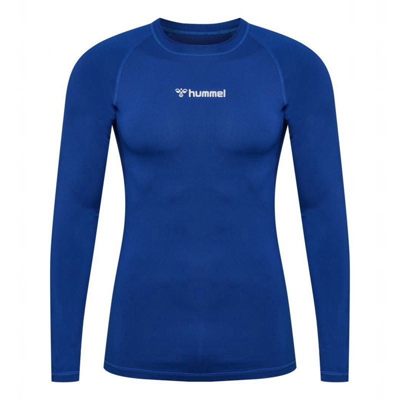 Hummel Bl Performance L/S Grundschicht Herren Blau | 297355-047
