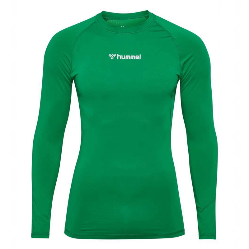 Hummel Bl Performance L/S Grundschicht Herren Grün | 486391-061