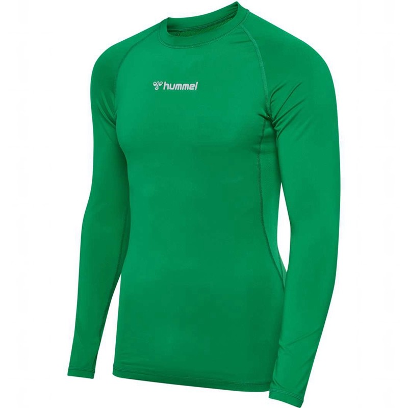 Hummel Bl Performance L/S Grundschicht Herren Grün | 486391-061