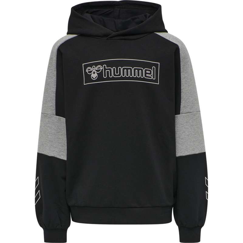 Hummel Boxline Hoodie Kinder Schwarz | 912743-701