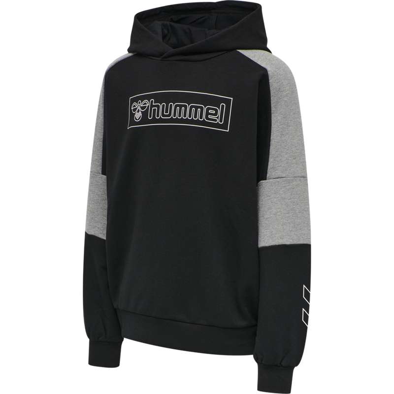 Hummel Boxline Hoodie Kinder Schwarz | 912743-701