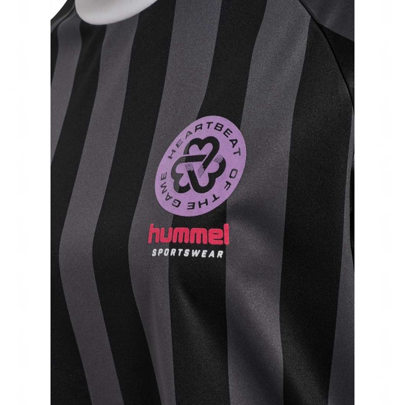 Hummel Boxy Bee Mine Shirt S/S Kurze Hose Damen Schwarz | 830931-877