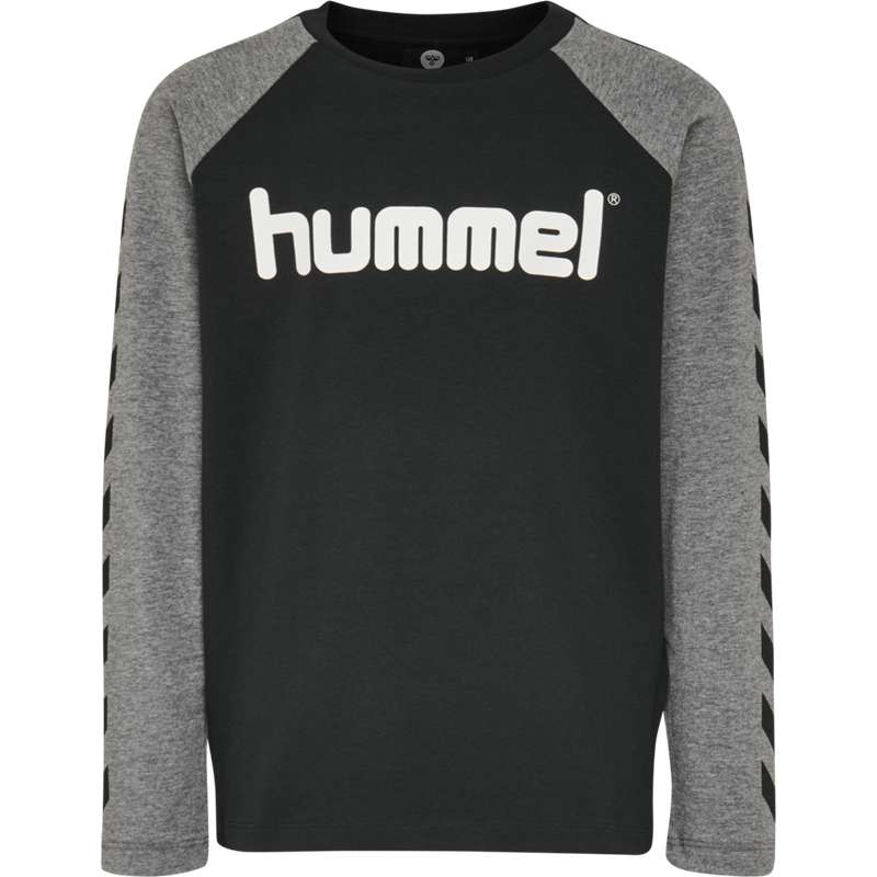 Hummel Boys L/S T-shirts Kinder Schwarz | 898077-023