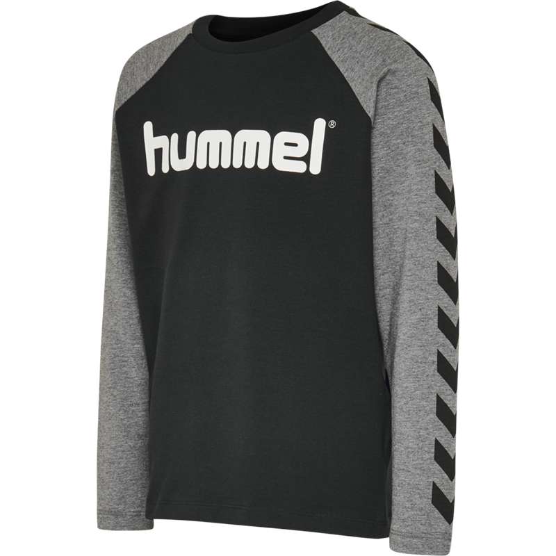 Hummel Boys L/S T-shirts Kinder Schwarz | 898077-023