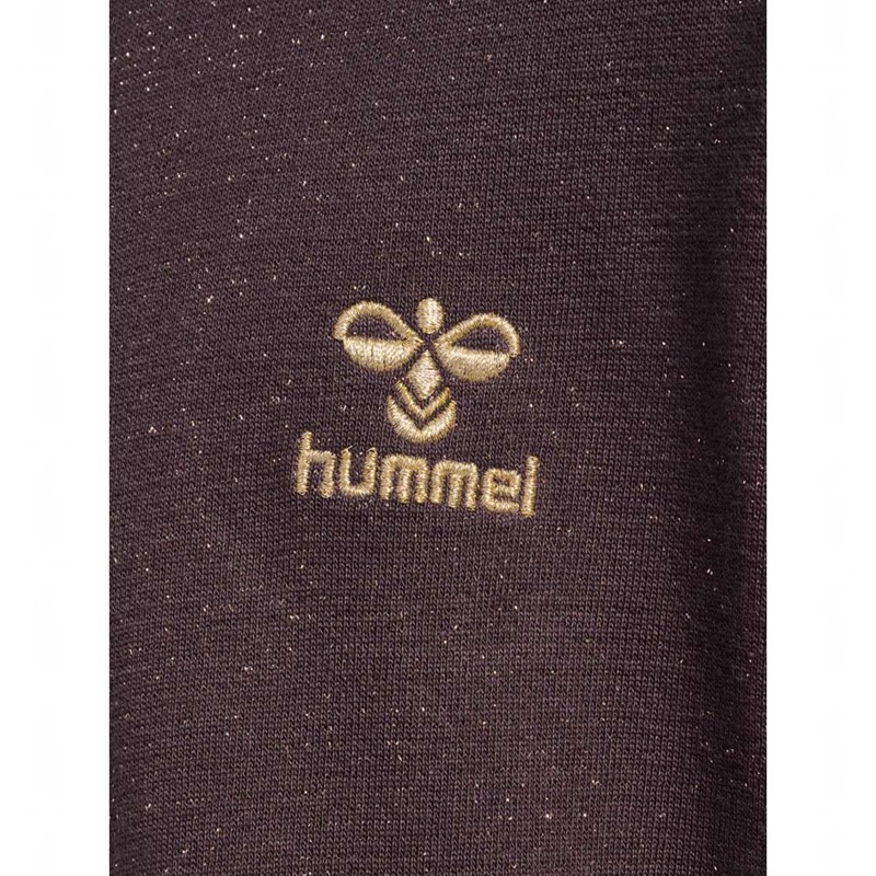 Hummel Carola L/S Kleid Kinder Schokolade | 644645-195