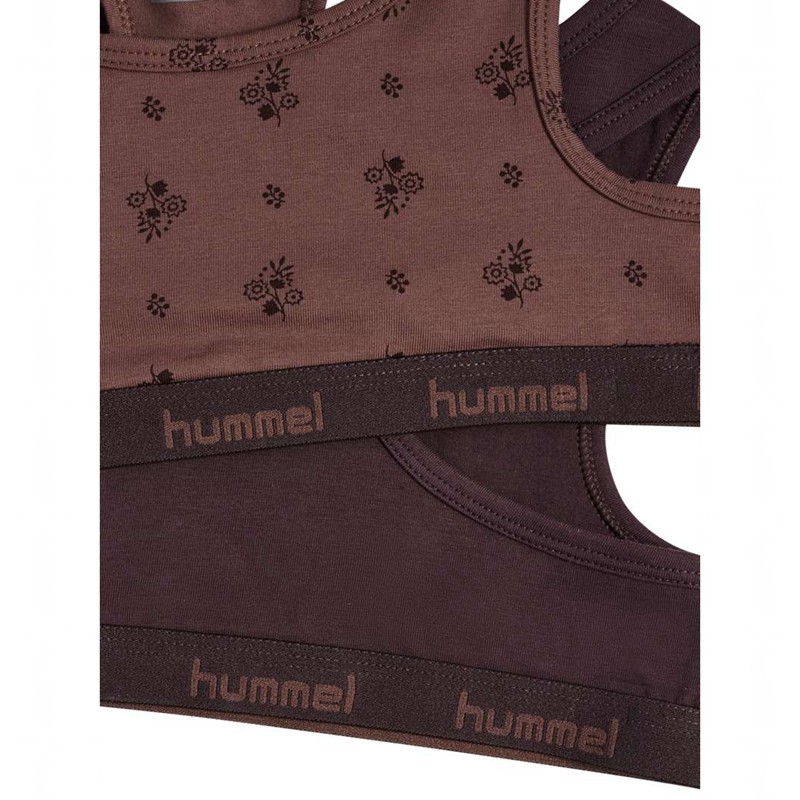Hummel Carolina 2-pack Jacken Kinder Schokolade | 649512-451