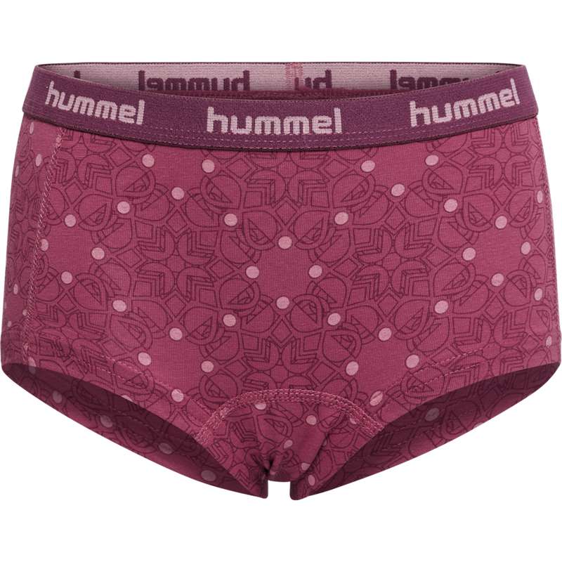 Hummel Carolina 2-pack Unterwäsche Kinder Rot | 412521-757