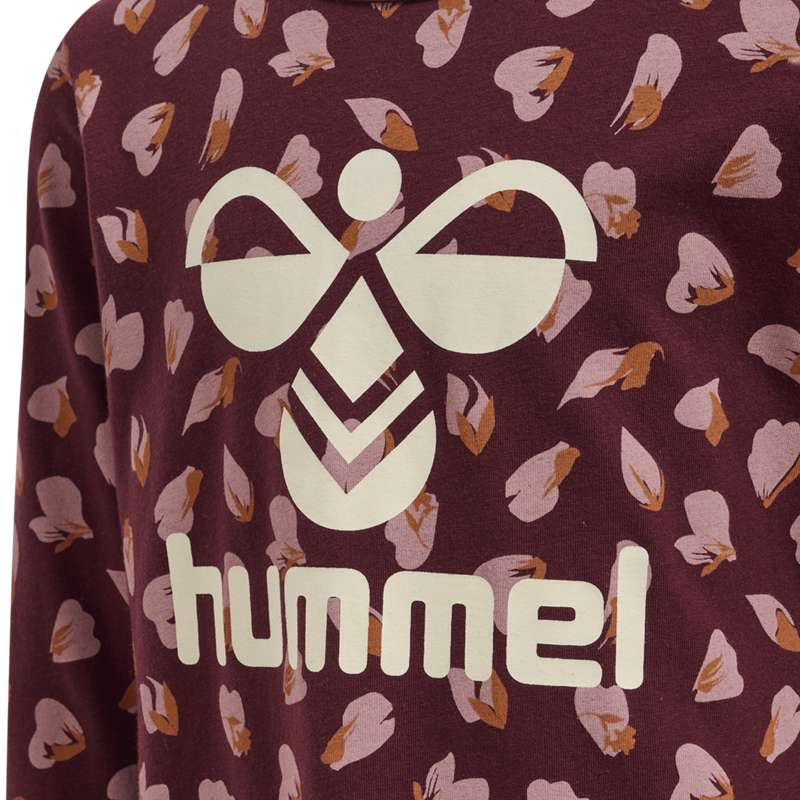 Hummel Carolina Night L/S Kleid Kinder Bordeaux | 227955-325