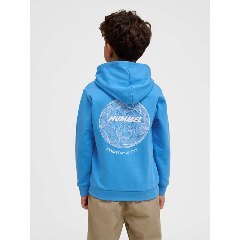 Hummel Casper Hoodie Kinder Blau | 911038-590