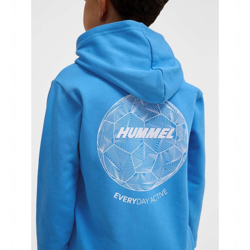 Hummel Casper Hoodie Kinder Blau | 911038-590