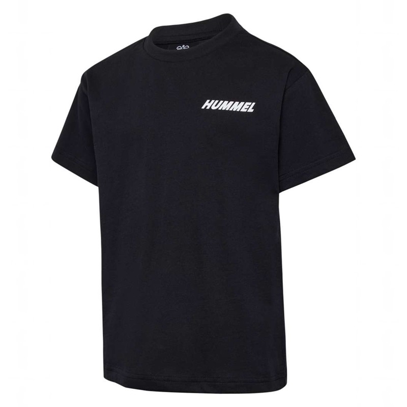 Hummel Casper S/S T-shirts Kinder Schwarz | 463097-205