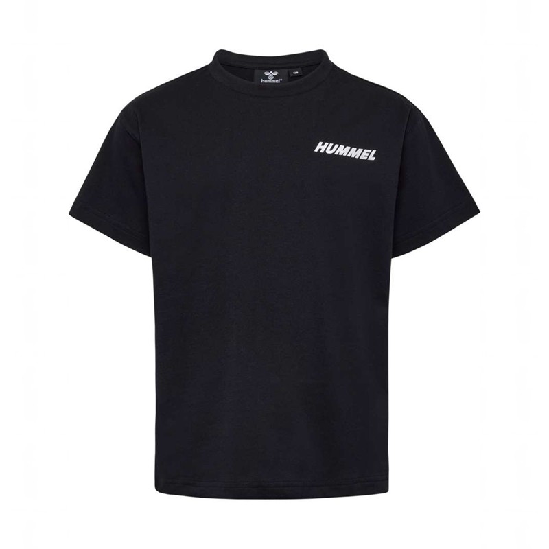 Hummel Casper S/S T-shirts Kinder Schwarz | 463097-205